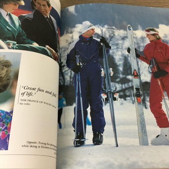 Charles & Diana: A Royal Family Album By Tim Graham Hardcover 1991 Summit Books - Picture 6 of 10